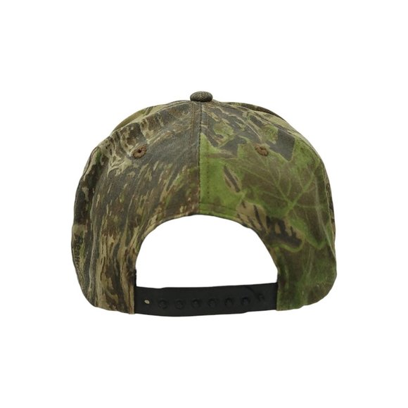 Vintage Realtree Camo Snapback Cap Trucker Hunter Baseball Hat USA Made - Picture 4 of 14